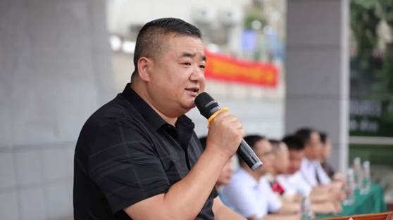 “同心共筑強國夢——國防教育進校園”運動走進大祥一中