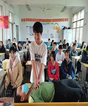 諸甲亭中學(xué)防溺水應(yīng)急演練