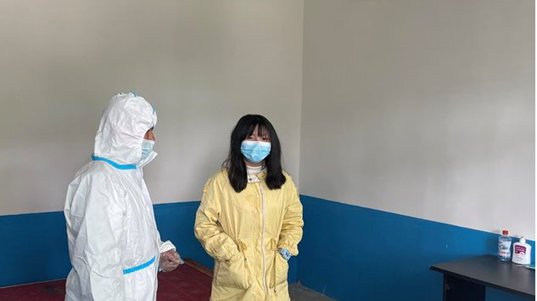 洞口縣茶場(chǎng)黌舍疫情防控演練提拔師生應(yīng)急處置能力