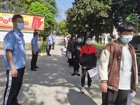 全力以赴，橫溪中學(xué)開(kāi)展師生全員核酸檢測(cè)！