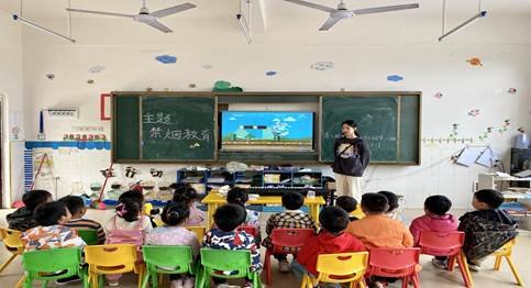 新寧縣清江橋鄉(xiāng)中間幼兒園開(kāi)展禁煙教育運(yùn)動(dòng)