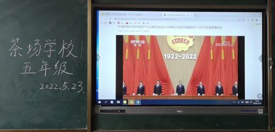 洞口縣茶場(chǎng)黌舍開展“喜迎二十大，爭做好隊(duì)員”主題隊(duì)運(yùn)動(dòng)