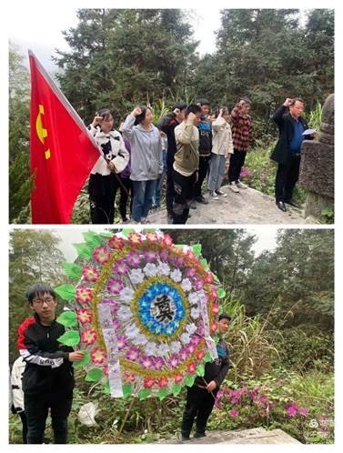 湖南新邵岱水橋黌舍開展清明祭英烈主題運(yùn)動(dòng)