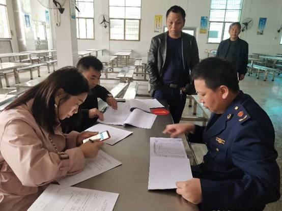 關(guān)于檢查霞塘云各中小學(xué)黌舍食品安全工作