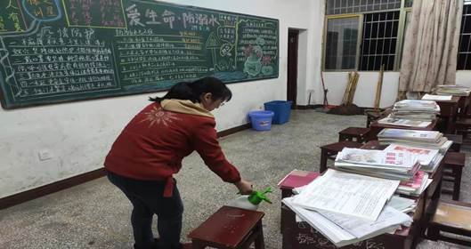 洞口縣山門鎮(zhèn)中學(xué)筑牢防疫屏障保駕師生安全