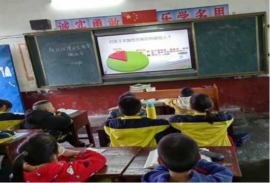 洞口縣花古街道正龍小學(xué)開展“防性侵害”主題安全教育運(yùn)動(dòng)