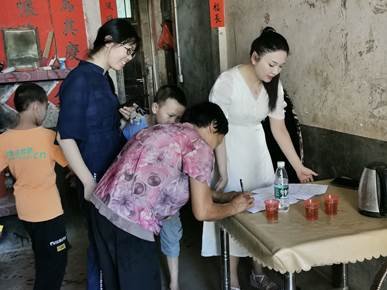 新寧縣白沙鎮(zhèn)中間小學開展暑期防溺水家訪運動