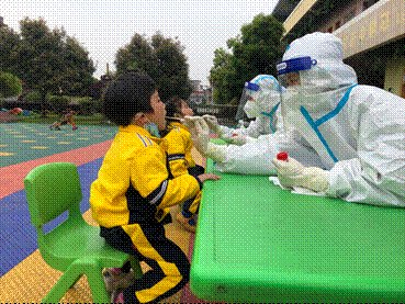“疫”心為你，檢測護(hù)航——白倉鎮(zhèn)中間幼兒園核酸檢測紀(jì)實(shí)