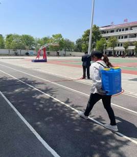 v抗疫勝利復(fù)學(xué)在即、我們?cè)谂e措   ——湖南邵陽新寧白沙中學(xué)