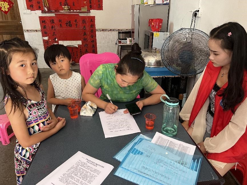 暑期安全教育“千師訪萬戶”我們在行動