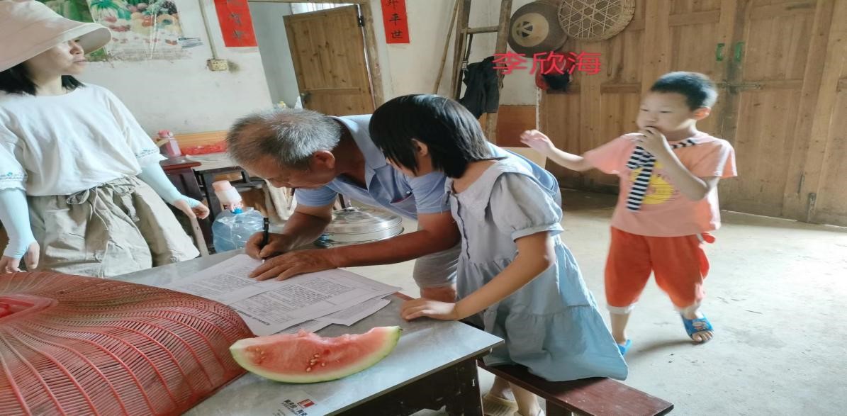 預防溺水 平安相伴—新寧縣清江橋鄉(xiāng)水口小學防溺水“大家訪”活動