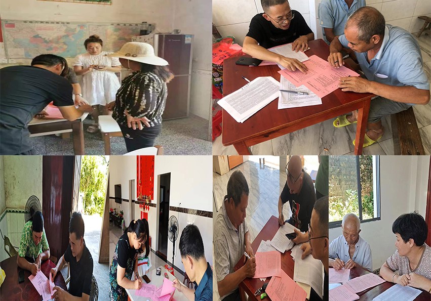 湖南省邵陽市新寧縣白沙中學(xué)開展暑期“千師訪萬家”防溺水家訪活動