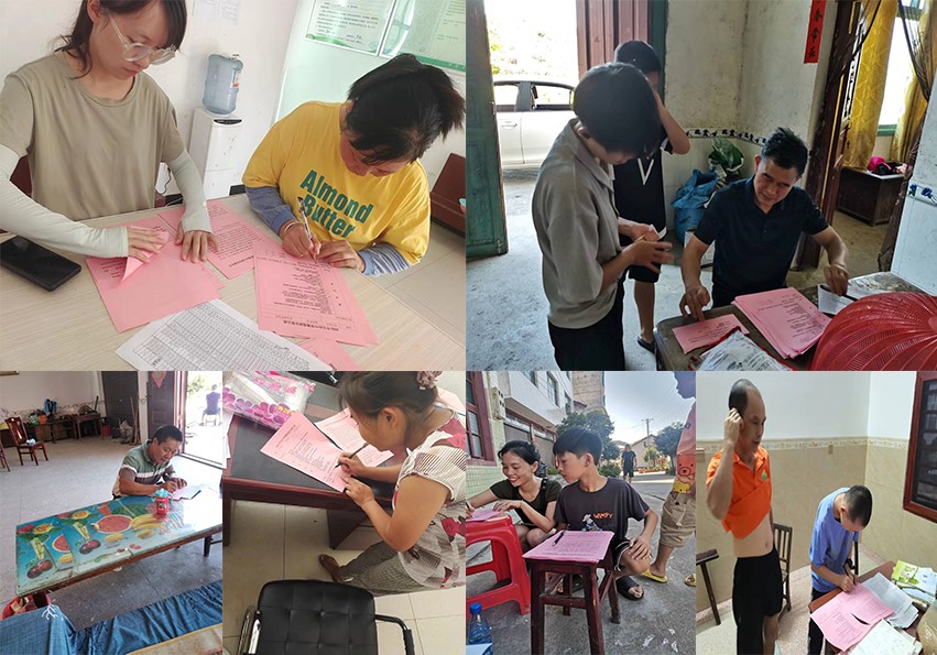 湖南省邵陽市新寧縣白沙中學(xué)開展暑期“千師訪萬家”防溺水家訪活動