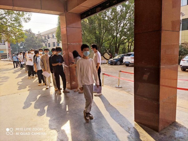 邵陽縣塘渡口鎮(zhèn)玉田中學(xué)開展第四次全員核酸檢測工作