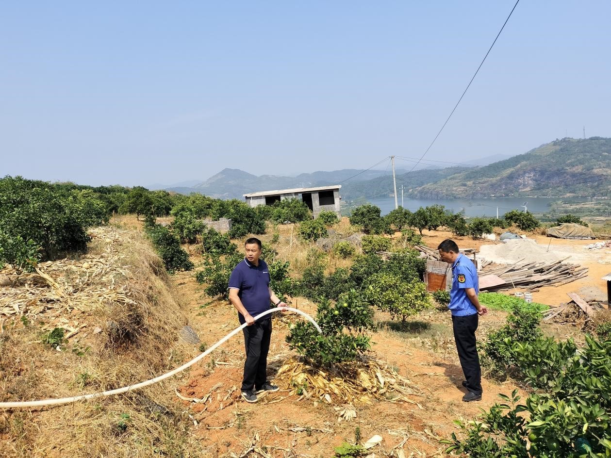 新寧縣清江橋鄉(xiāng)赤木村全力抗旱解民憂
