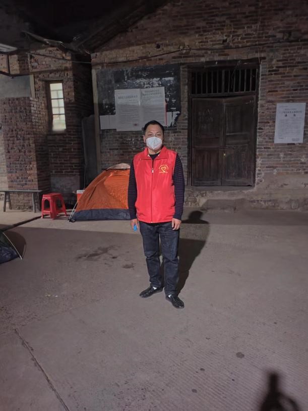 記霞塘云的校長們在抗疫一線