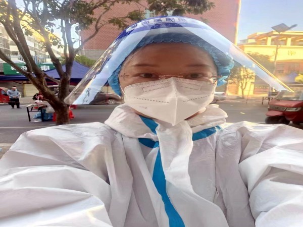 志愿“逆行” ，“疫”往直前