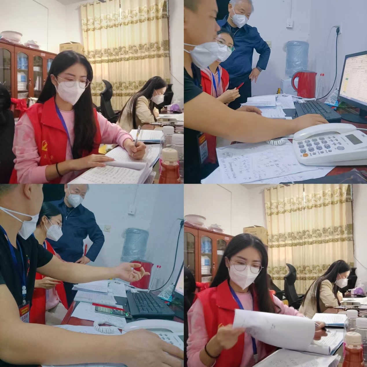 教師志愿者在抗“疫”一線閃閃發(fā)光（一）