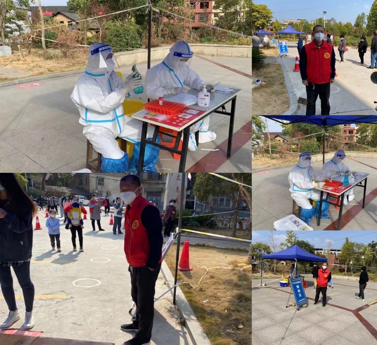 教師志愿者在“疫”線閃閃發(fā)光（二）