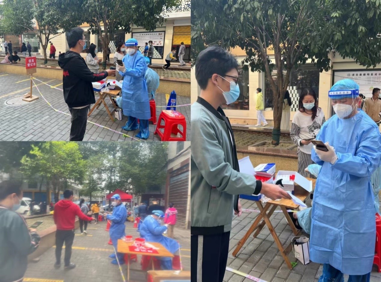 教師志愿者在“疫”線閃閃發(fā)光（二）