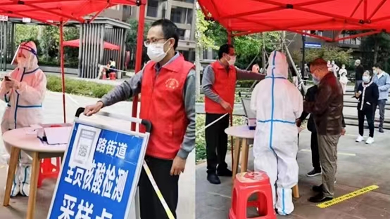 教師志愿者在“疫”線閃閃發(fā)光（二）