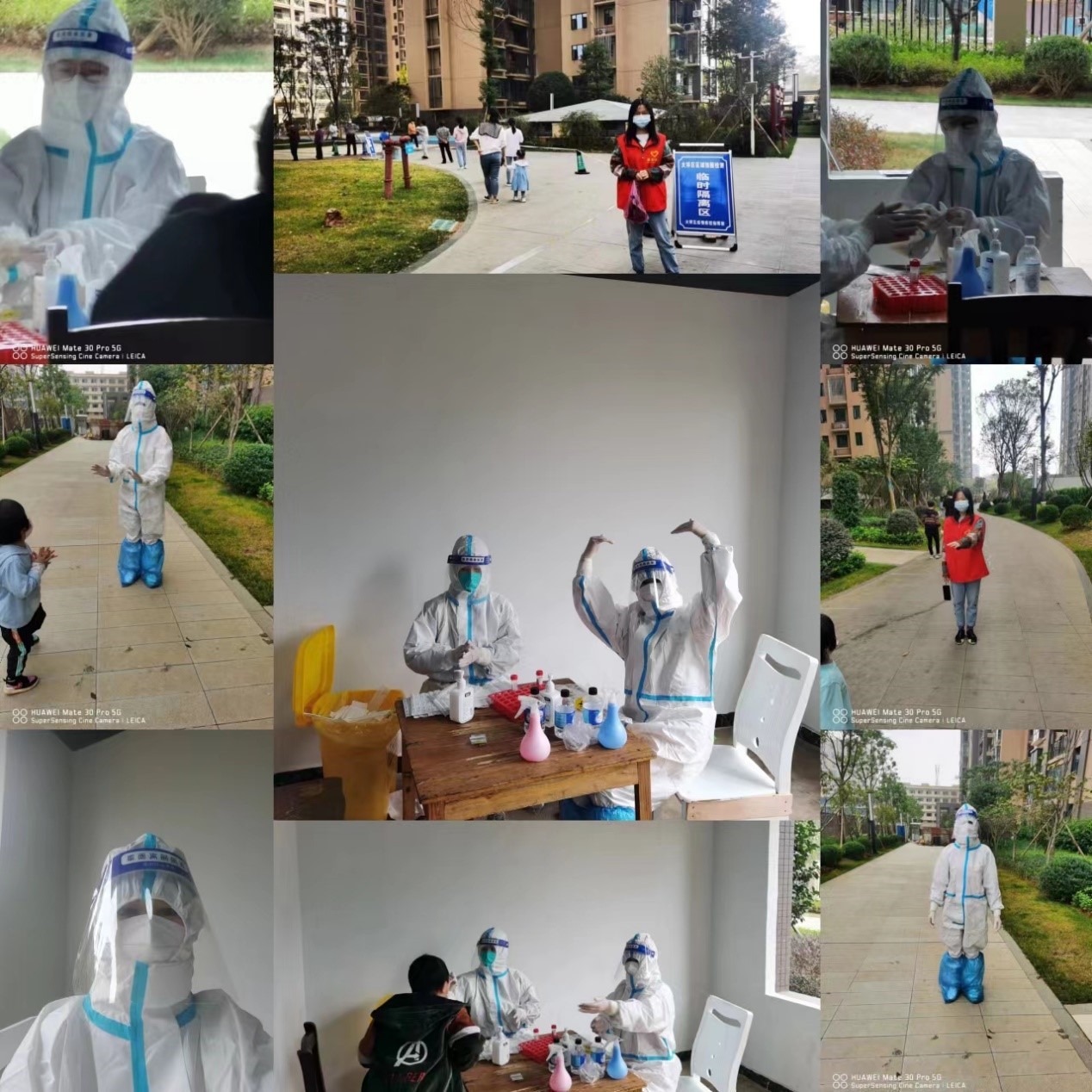 教師志愿者在抗“疫”一線閃閃發(fā)光（二）