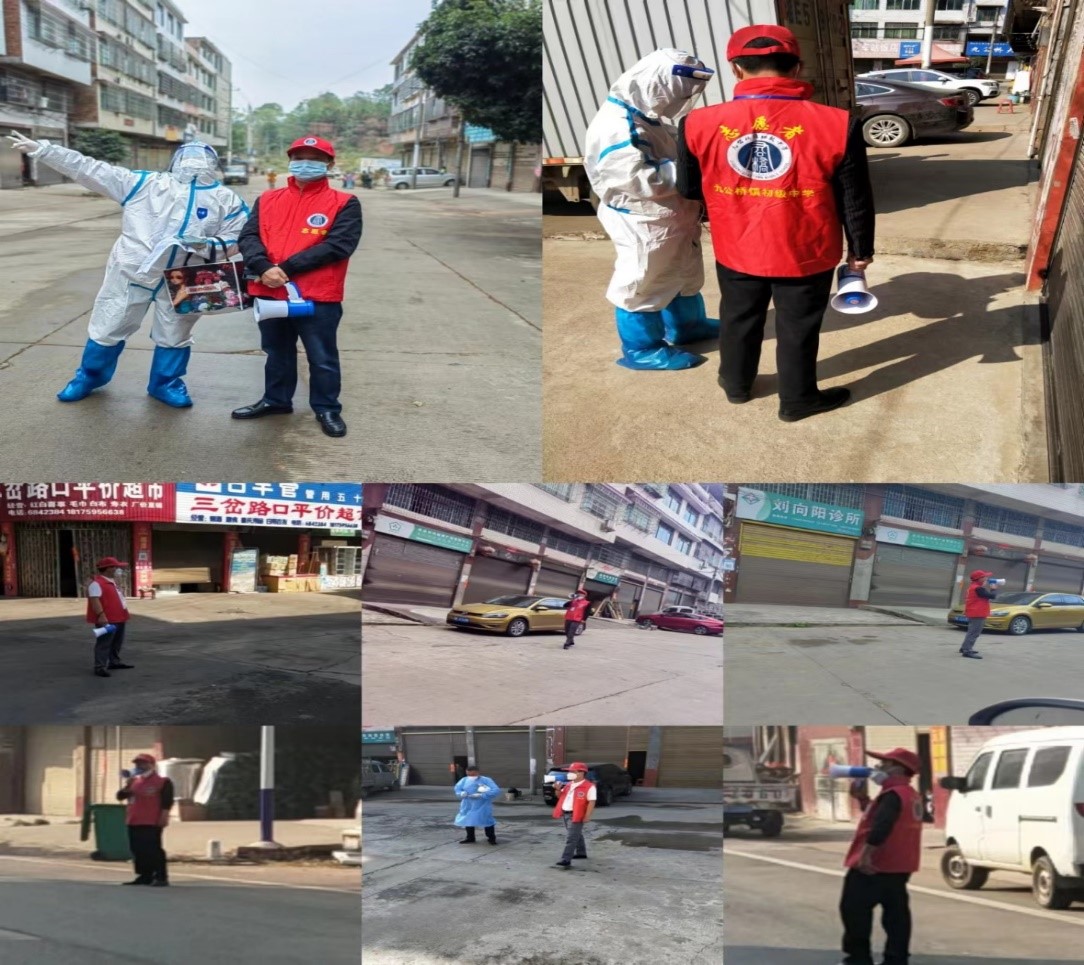 教師志愿者在抗“疫”一線閃閃發(fā)光（三）