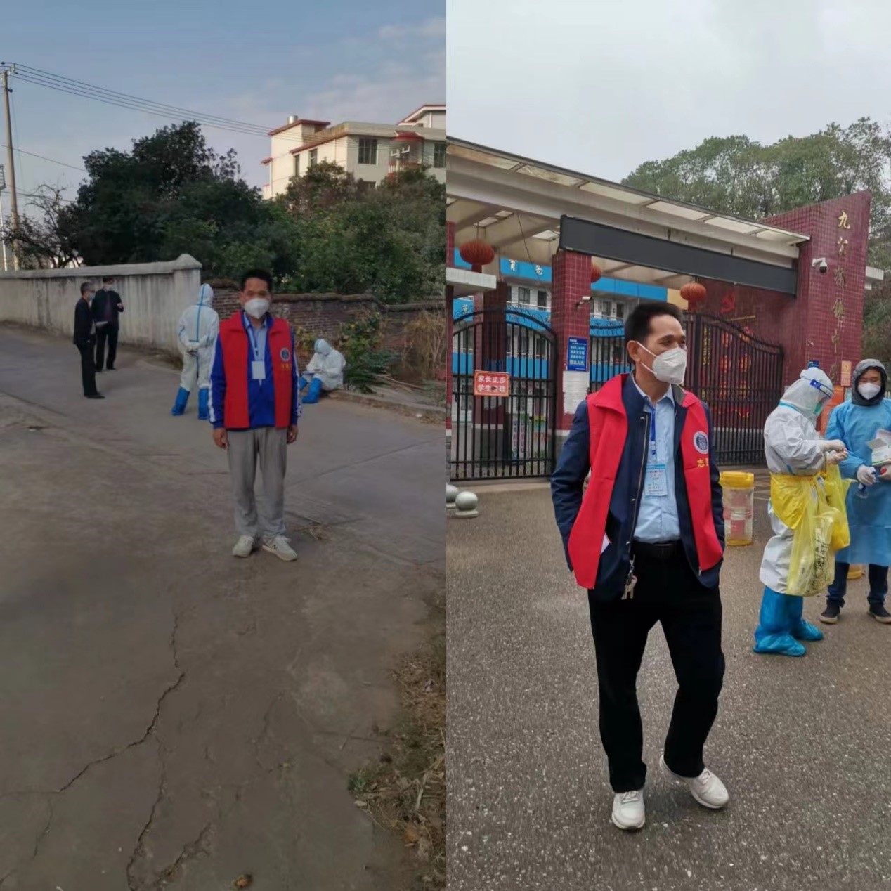 教師志愿者在抗“疫”一線閃閃發(fā)光（三）