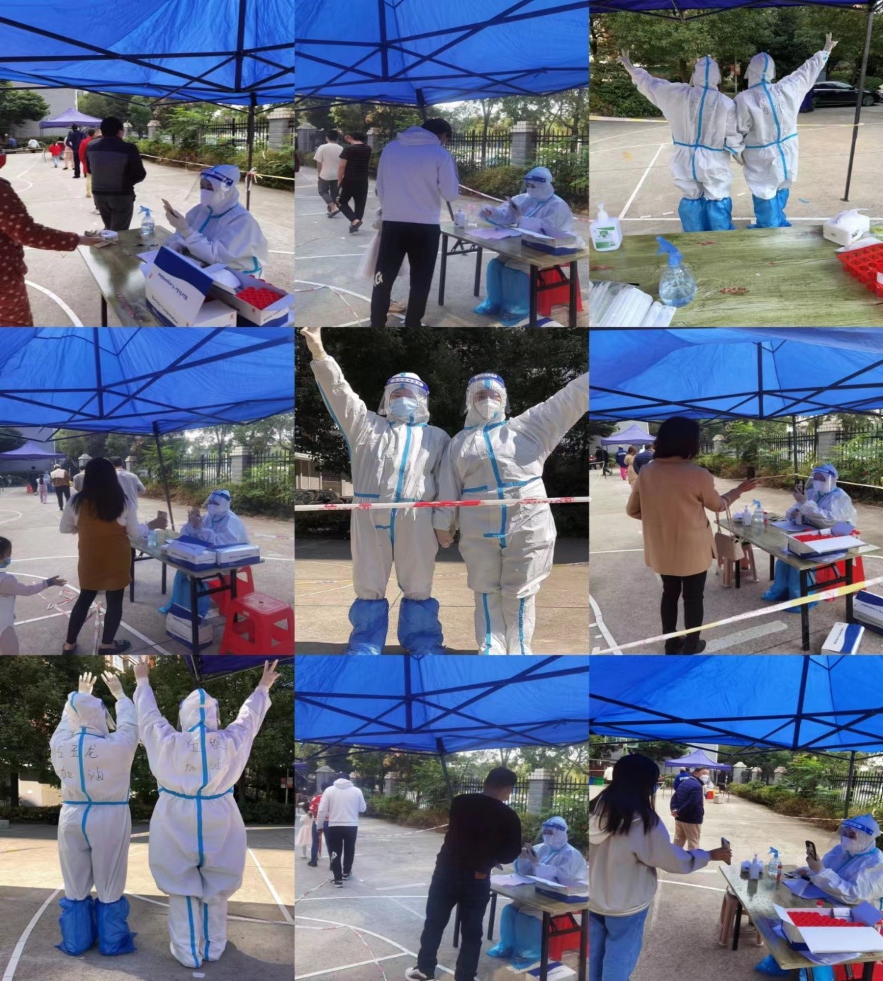 教師志愿者在抗“疫”一線閃閃發(fā)光（三）