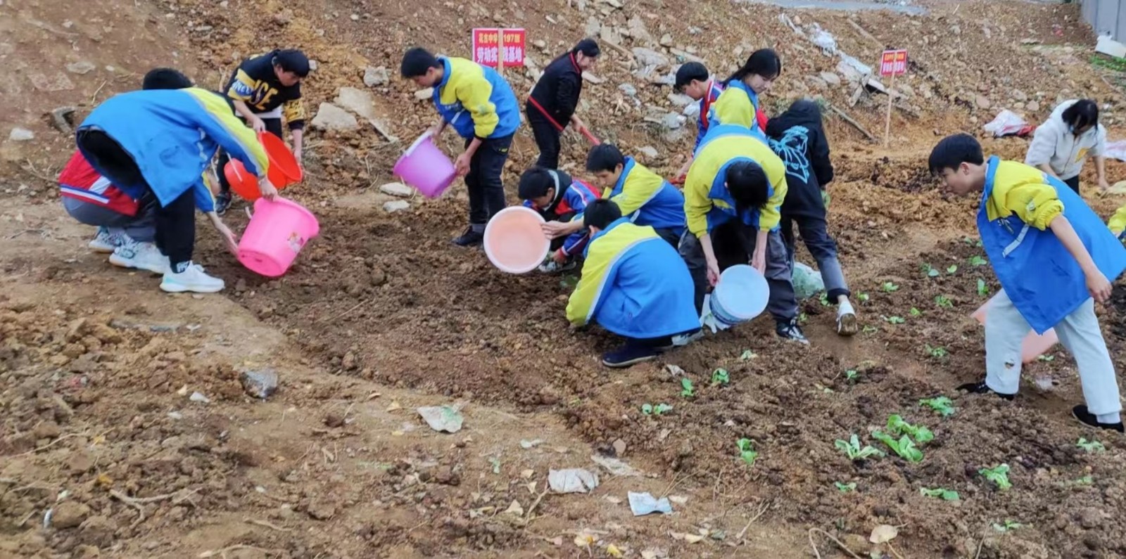 洞口縣花古中學(xué)開展“勞動即教育、勞動促成長”活動