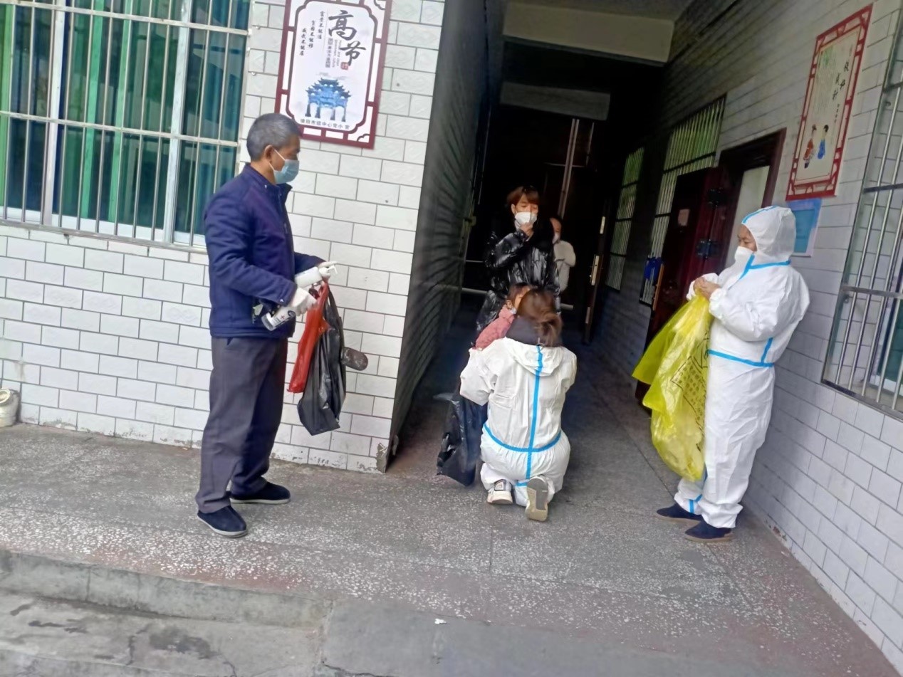 塘田“疫”線,志愿者在行動 ?