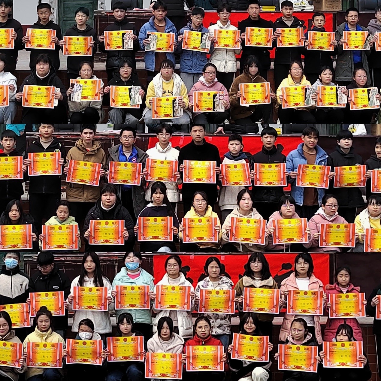 不負(fù)韶華逐新夢(mèng)，挺膺擔(dān)當(dāng)赴未來