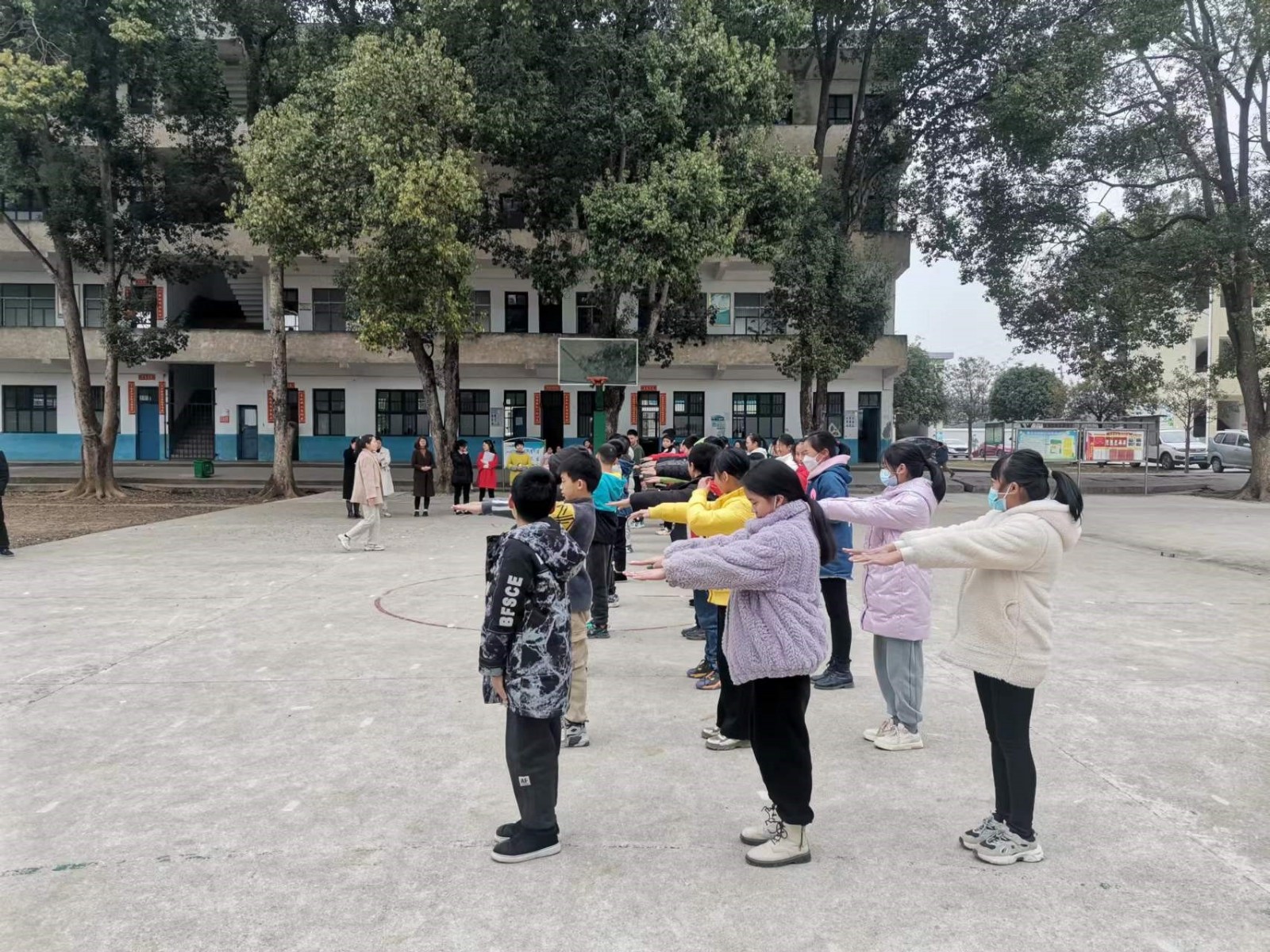 洞口縣茶場學(xué)校：體育公開課，為雙減助力