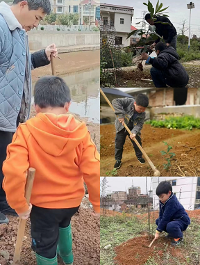 “春風(fēng)催新綠，植樹(shù)正當(dāng)時(shí)” 長(zhǎng)陽(yáng)鋪鎮(zhèn)中心完小親子植樹(shù)節(jié)活動(dòng)