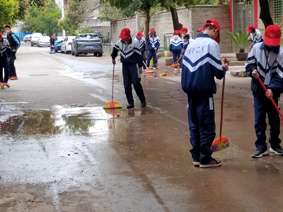 湖南寧遠：志愿服務(wù)進社區(qū)   文明新風零距離