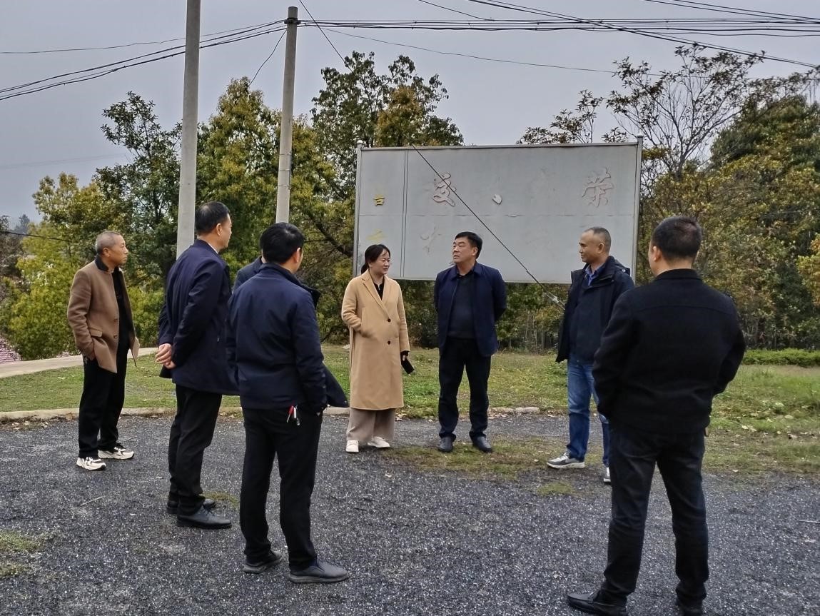 市、縣兩級(jí)領(lǐng)導(dǎo)現(xiàn)場(chǎng)調(diào)研七里山園藝場(chǎng)學(xué)校發(fā)展工作