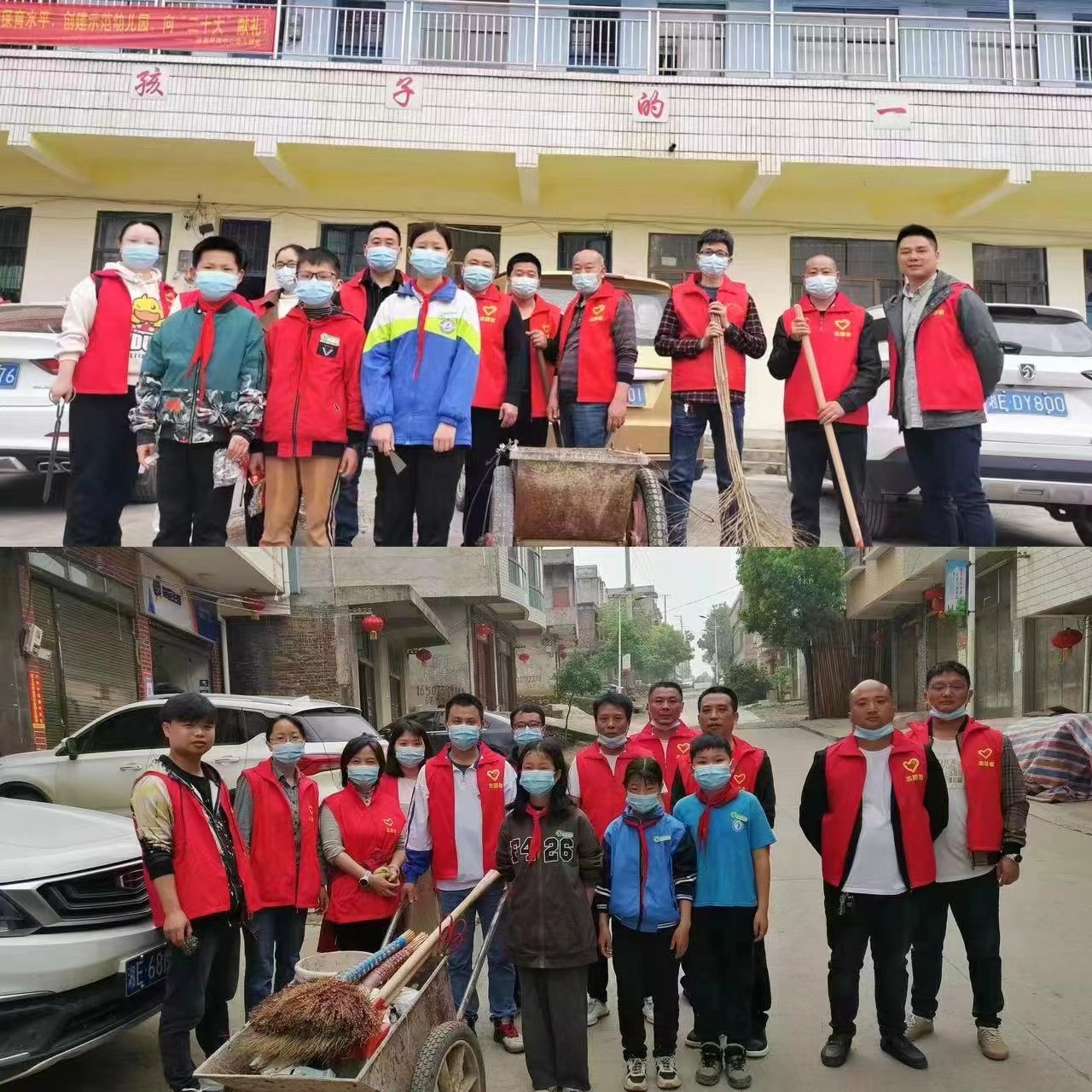 文明實踐行  同創(chuàng)文明鎮(zhèn)