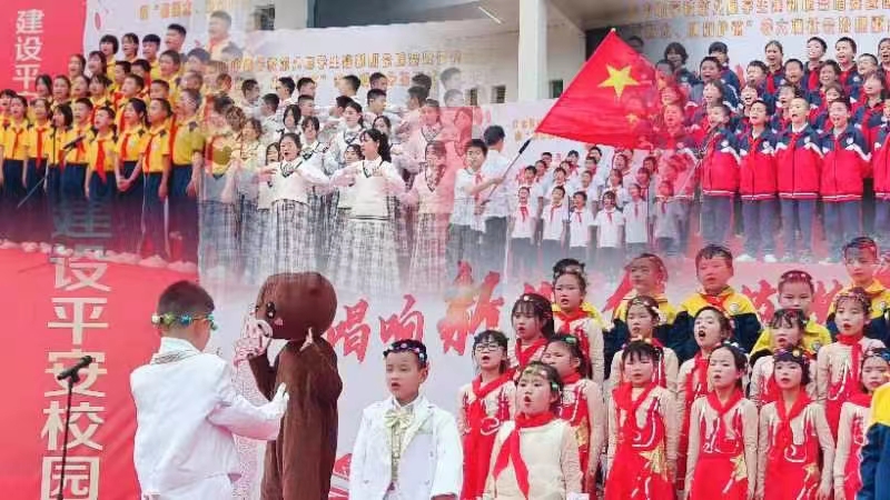 舉辦建制班合唱比賽暨四創(chuàng)及防溺水利劍護(hù)蕾宣講