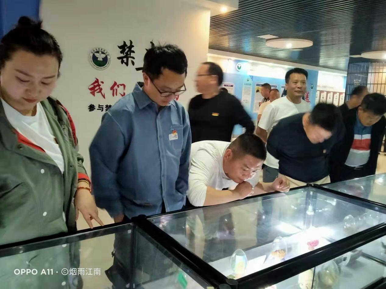 參觀禁毒教育基地 筑牢禁毒思想防線