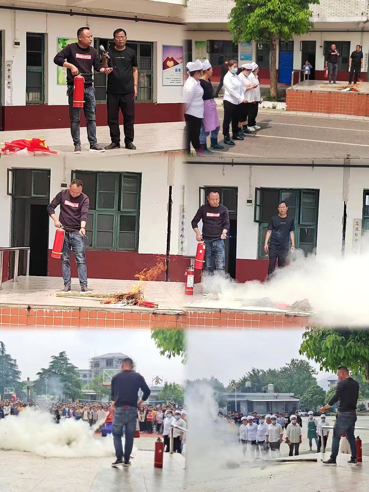 消防演練 防患未“燃”