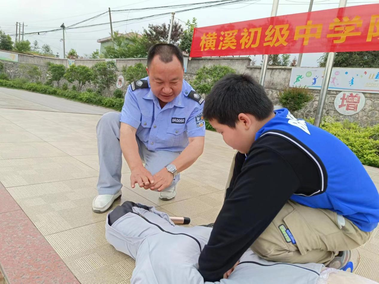 橫溪中學：系列組合拳強化防溺水安全教育