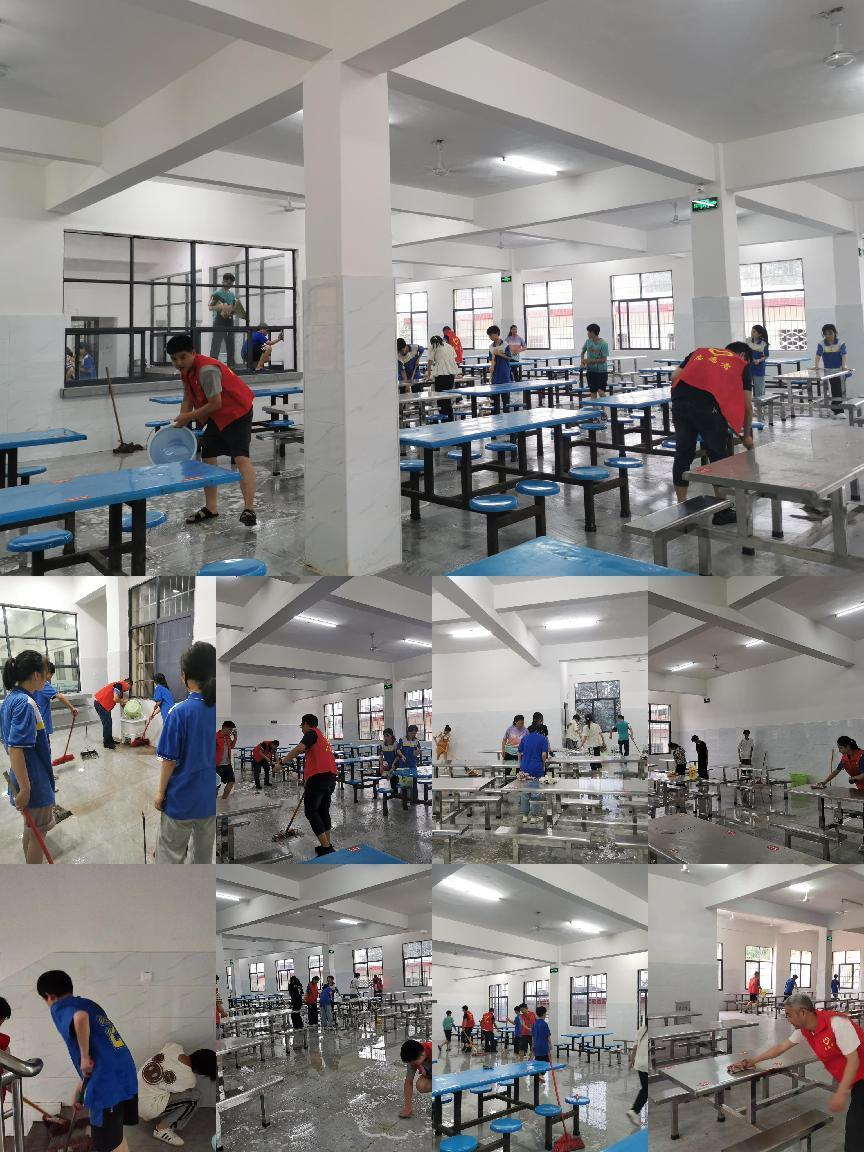 黨團(tuán)攜手助文明，眾人繪美共創(chuàng)衛(wèi)