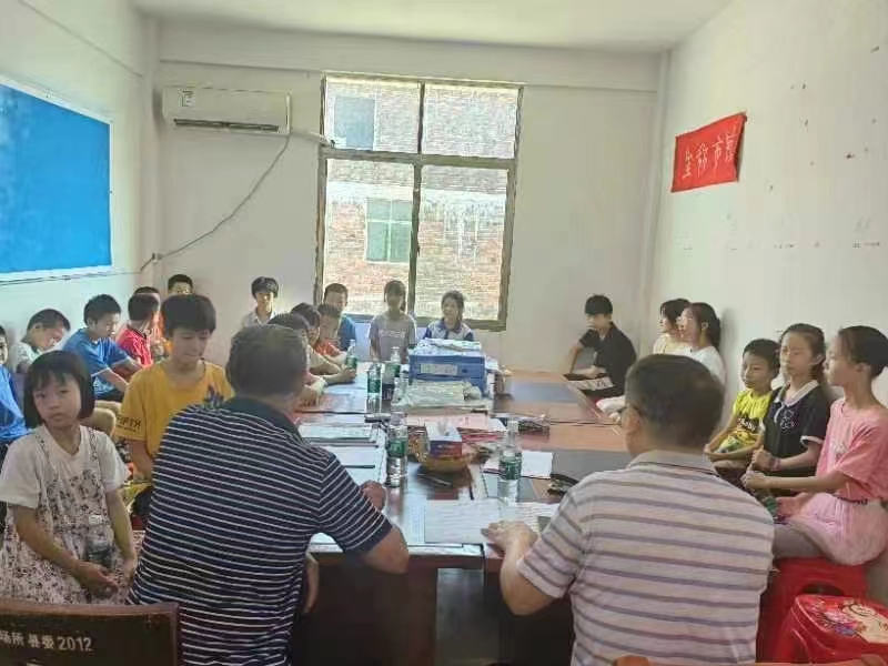 金稱市鎮(zhèn)中心完小開展暑假安全教育