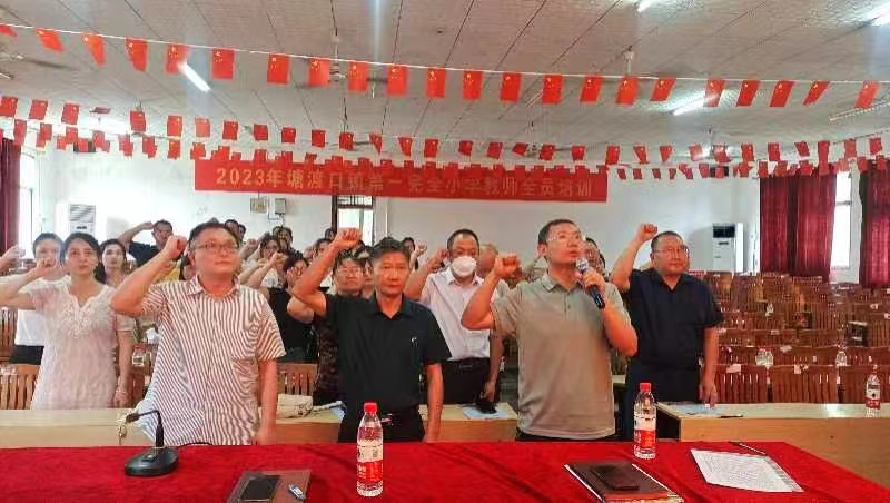 ?塘渡口鎮(zhèn)第一完全小學(xué)黨支部委員會舉行換屆選舉工作