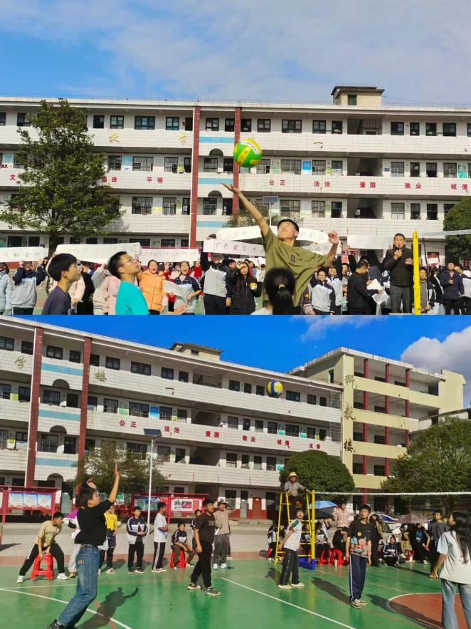 白沙中學文化藝術(shù)節(jié)系列活動之排球比賽圓滿落幕