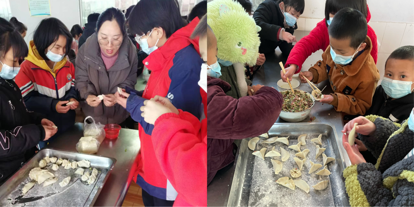 師愛潤冬至，餃香暖童心
