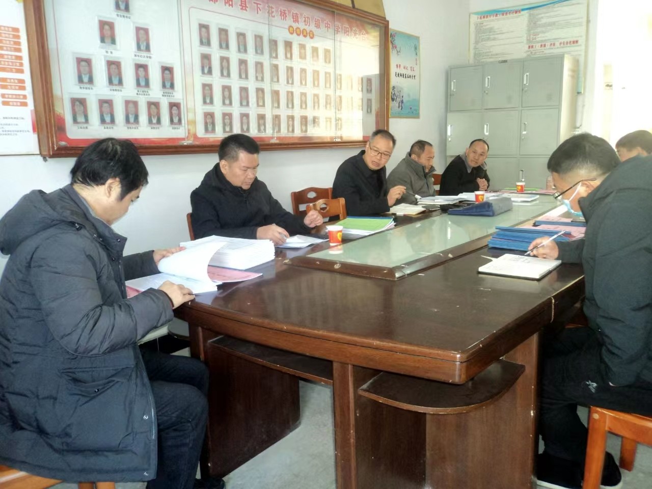 邵陽縣教育局第二督導(dǎo)組赴下花橋鎮(zhèn)中學(xué)督查