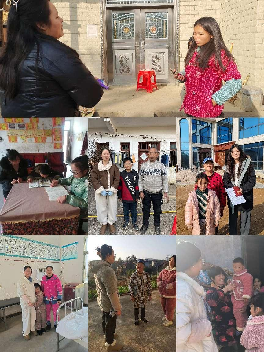 育人如松堅不移，家訪似水潤無聲