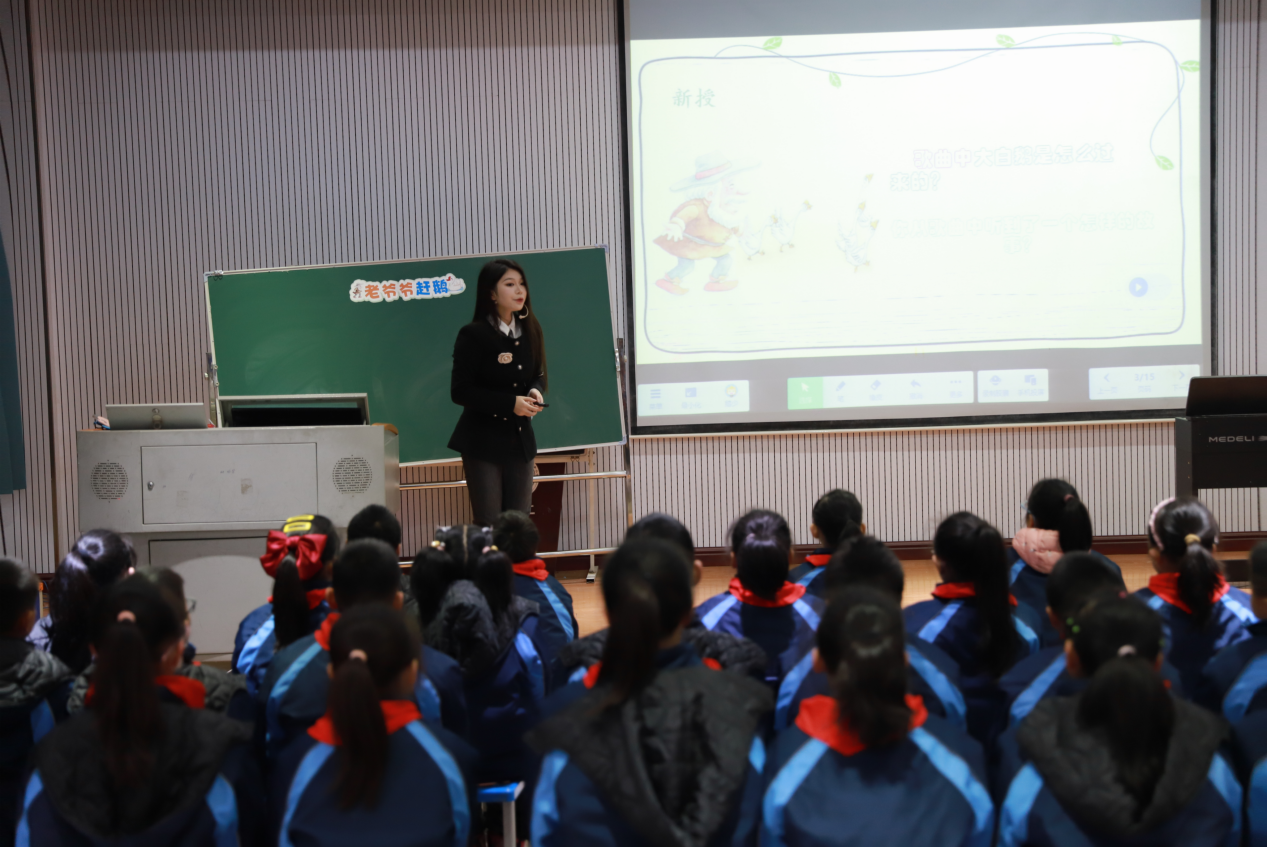 城區(qū)二小實(shí)習(xí)教師匯報(bào)展示活動(dòng)如期舉行