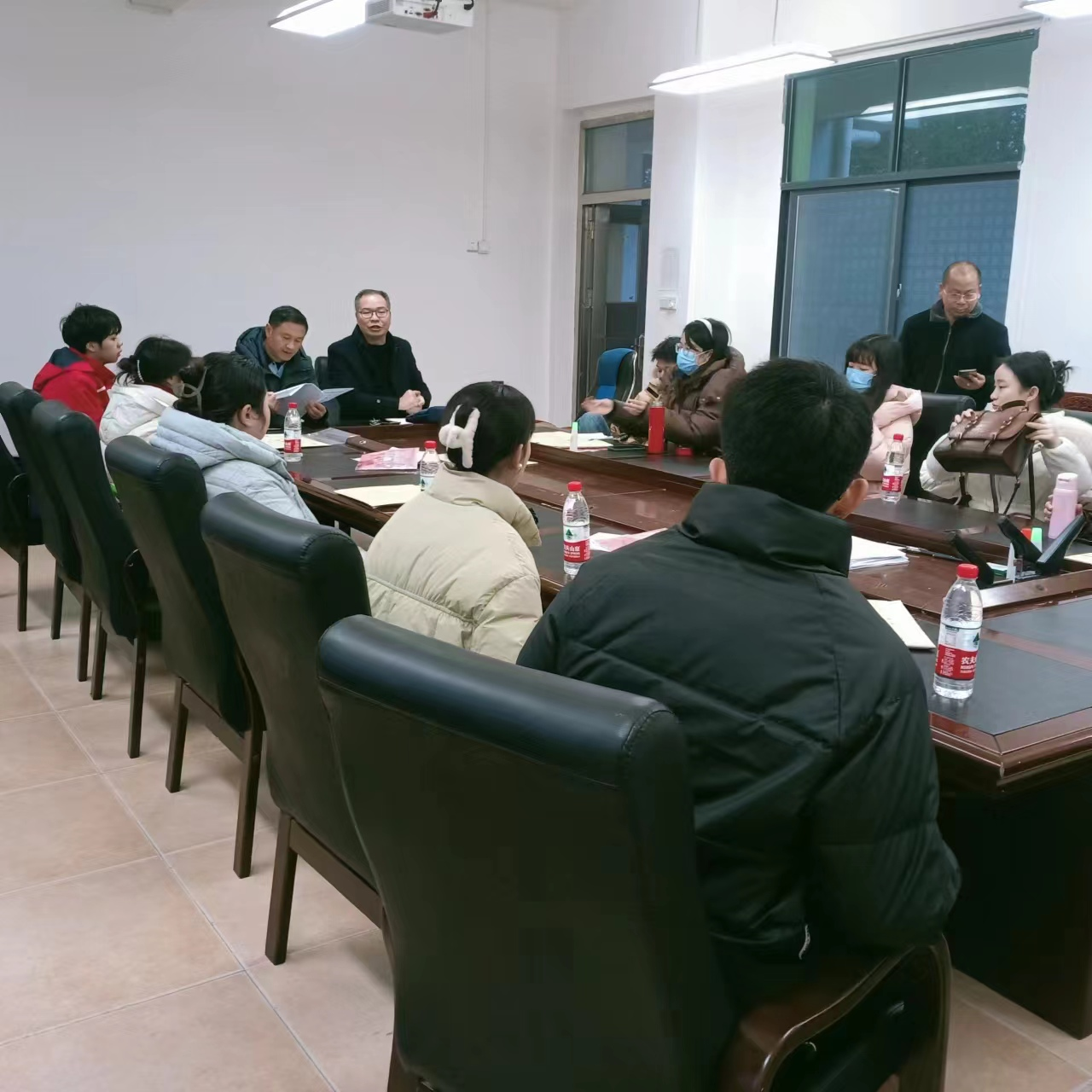 凝心聚力---我校八九年級順利參加全市聯(lián)考